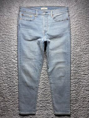 LEVIS Jeans Womens 30 Wedgie Button Fly High Rise Light Big E Shaping Stretch